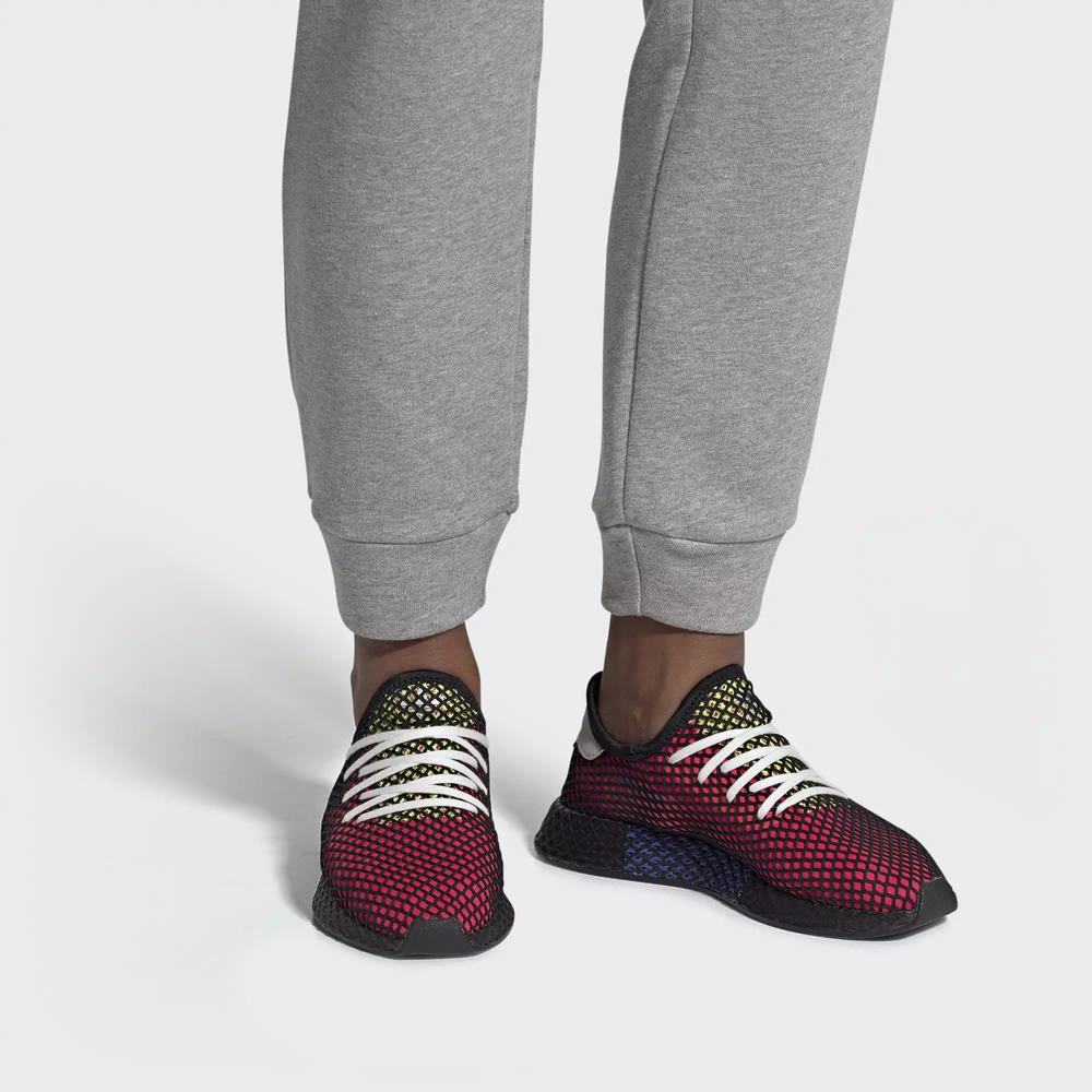 Adidas Deerupt Runner Tenis Rojos Para Hombre (MX-59662)